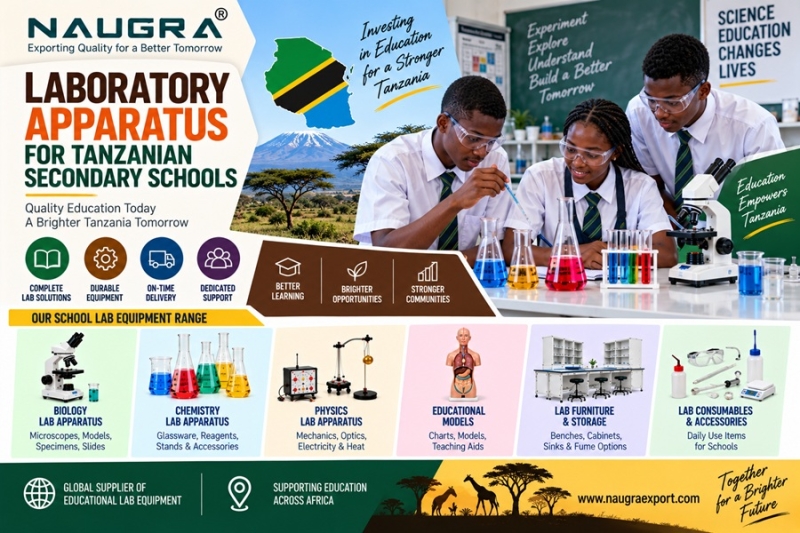 Laboratory Apparatus for Tanzania School Tenders