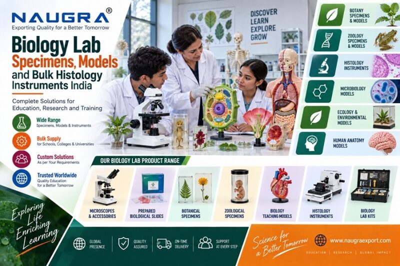 Biology Lab Specimens Models and Bulk Histology Instruments India