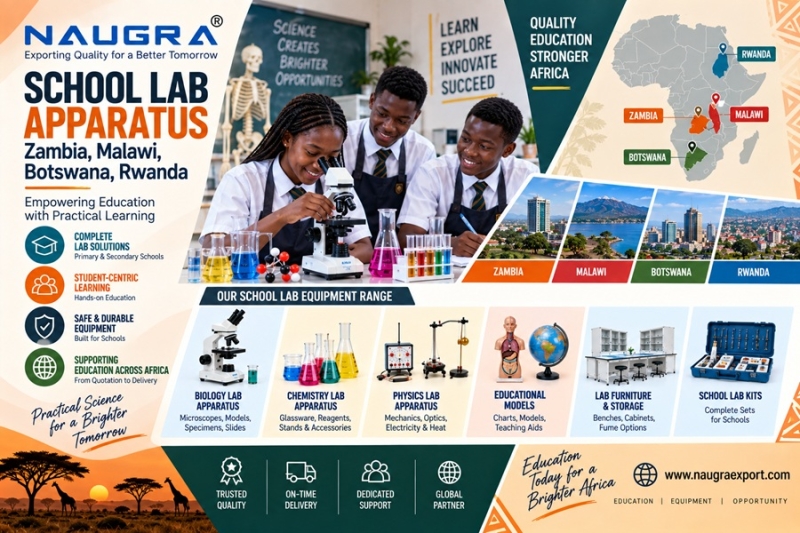 School Lab Apparatus Zambia, Malawi, Botswana, Rwanda