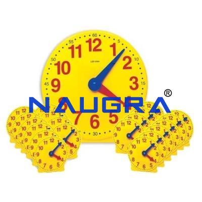 School Science Lab Classroom Clock