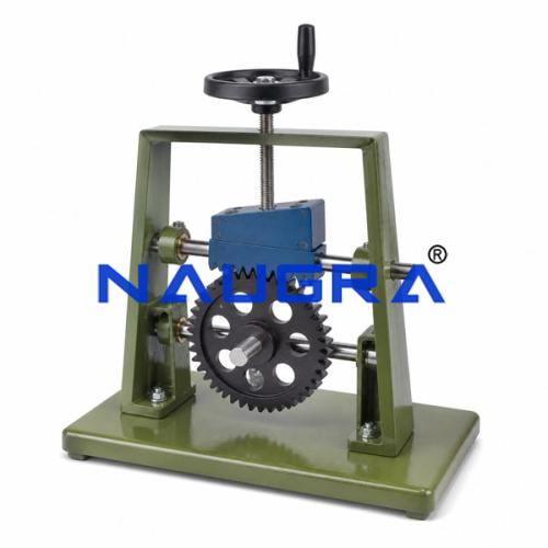Sliding Wedge Gear with Straight Line Engineering Training Model for engineering schools