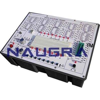 Electronic Coulomb Meter Trainer for Vocational Training and Didactic Labs