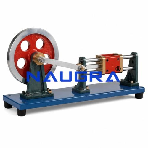 Crank Shaft To Slider Mechanism Engineering Training Model for engineering schools