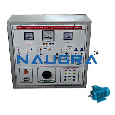 single phase capacitor start capacitor run induction motor speed control