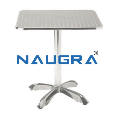 Aluminum Table for School Science Lab