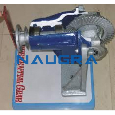 Demonstration Differential Gear Automobile Engineering Model and Training System for engineering schools