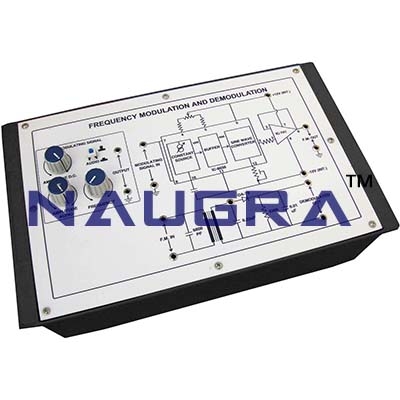 Frequency Modulation and Demodulation Trainer for Vocational Training and Didactic Labs