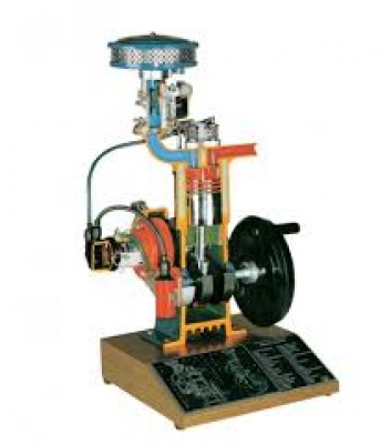 Four Stroke Petrol Engine Trainer Modelfor engineering schools