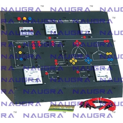 Slip Ring Induction Motor Lab Trainer for Electrical Engineering Teaching Labs