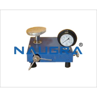 Dead Weight Pressure Gauge Tester