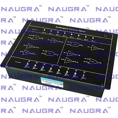 De-Morgan`s Theorem Trainer for Electronics Teaching Labs