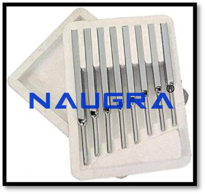 Tuning Fork Set of 8 (Steel)