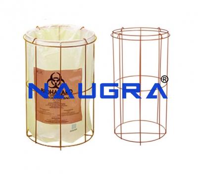 Biohazard Bag Stand Round