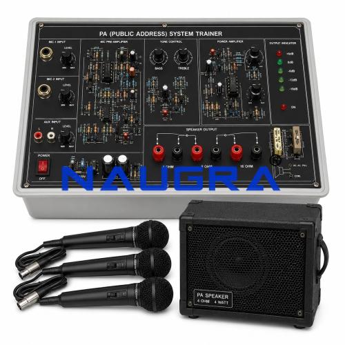 PA System Trainer & Lab Kit for Vocational Training and Didactic Labs