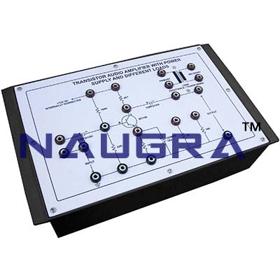 Transistor Amplifier Trainer for Vocational Training and Didactic Labs