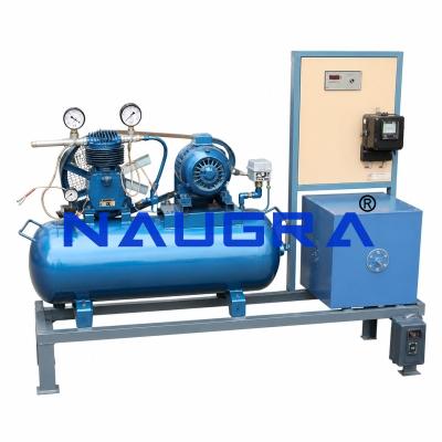Single Stage Air Compressor Test Rig for engineering schools