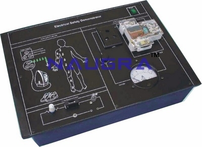 Electrical Safety Demonstration Trainer for Electronic Lab