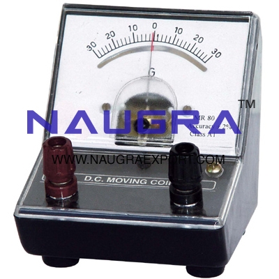 Meter - Moving Coil Galvanometer for Physics Lab