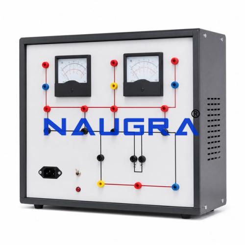 Power Measurement by Two Wattmeter Method for Electrical Lab