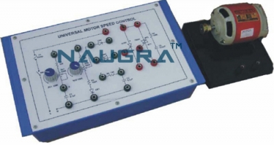 Power Electronic Training Board for Universal Motor Speed Control for Vocational Training and Didactic Labs