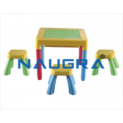 Student desks and chairs for Maths Lab