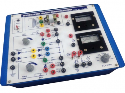 Single Phase Half Wave & Bridge Controlled Rectifier for Power Electronics Training Labs for Vocational Training and Didactic Labs