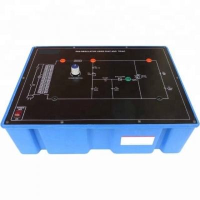 Fan Regulator Using Diac and Triac for Power Electronics Training Labs for Vocational Training and Didactic Labs