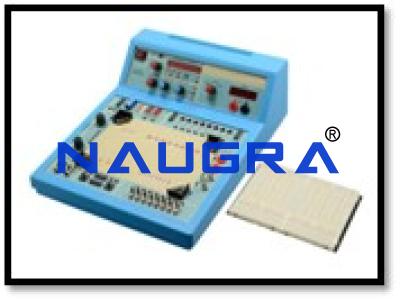 Digital Design Lab with Solderless Breadboard and Power Supply