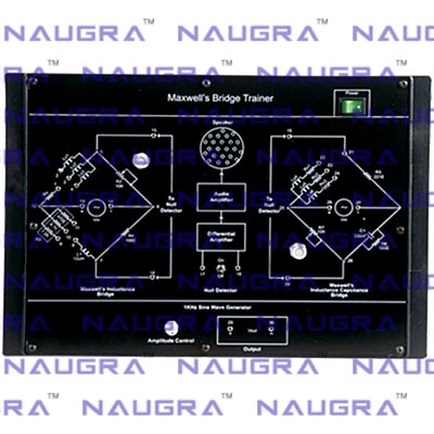 Maxwell`s Bridge Trainer for Electronics Teaching Labs