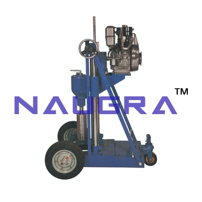 Core Cutting & Drilling Machines (Diesel Engine Driven) for Rock Testing Lab