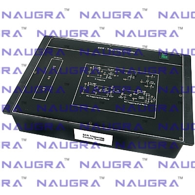 SCR Triggering Circuits Trainer for Power Electronics Teaching Labs