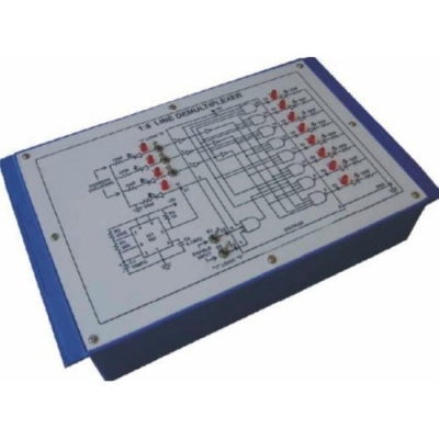 1 : 8 Line Demultiplexer (digital) for Vocational Training and Didactic Labs
