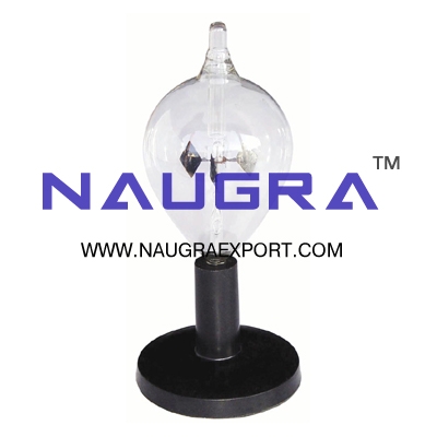 Crookes Radiometer Single for Physics Lab