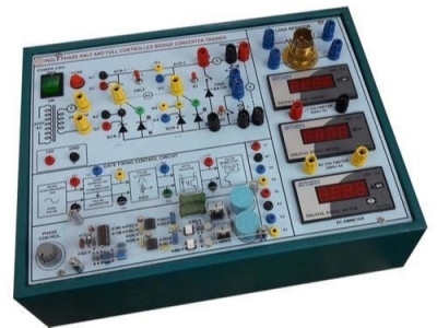 Single Phase Half Controlled Symmetrical & Asymmetrical Converter for Power Electronics Training Labs for Vocational Training and Didactic Labs