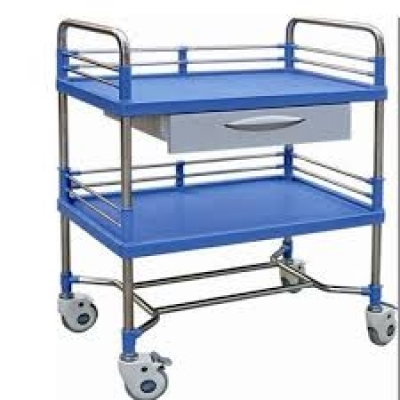 Instrument Treatment Trolley ABS 2 Shelves