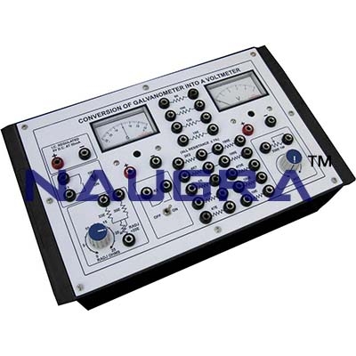 Measuring Resistance of an Ammeter and Voltmeter Trainer for Vocational Training and Didactic Labs