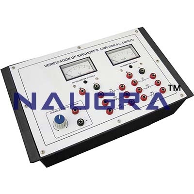 Panel Meters Moving Coil DC Trainer for Vocational Training and Didactic Labs