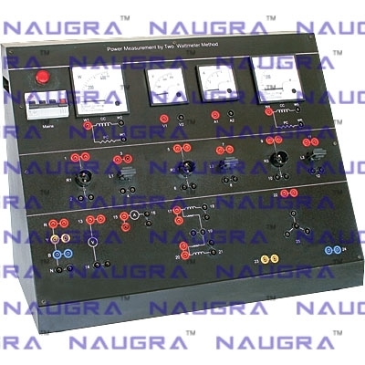 Power Measurement by Two Wattmeter Method for Electrical Lab