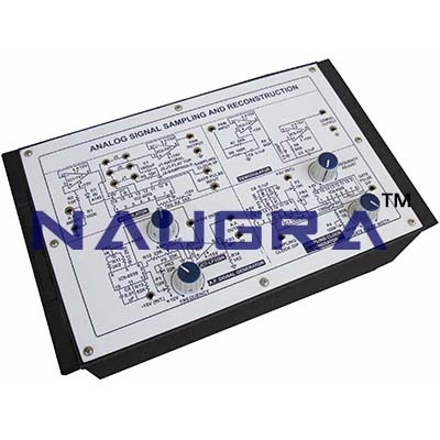 Analogue Signal Sampling and Reconstrucion Trainer for Vocational Training and Didactic Labs