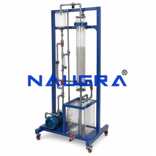 Hydrodynamics of Trickle Bed Reactor Apparatus