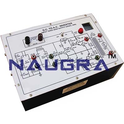 Low Intensity AC-DC Variable Power Supply Trainer for Vocational Training and Didactic Labs