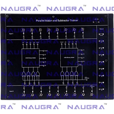 Parallel Adder and Subtractor Trainer for Electronics Teaching Labs