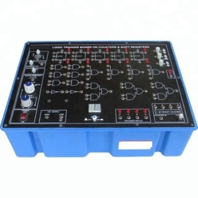 Logic Training Board on Counters & Shift Registers for Vocational Training and Didactic Labs