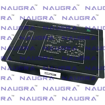 Triggering Circuits for SCR for Power Electronics Training Labs for Vocational Training and Didactic Labs