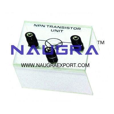 Semiconductor - N-P-N Transistor Unit for Physics Lab