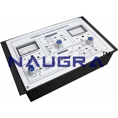 Current to Voltage Converter Trainer for Vocational Training and Didactic Labs