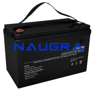School Science Lab Battery Gel-Cell, 12V/115Ah