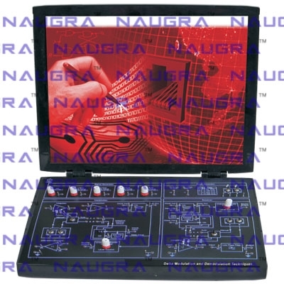 Delta, Adaptive Delta and Delta Sigma Modulation/ Demodulation Trainer for Communication Teaching Labs