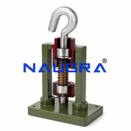 Hook's Coupling Single Engineering Training Model for engineering schools