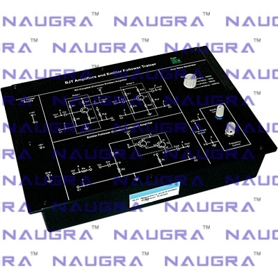 BJT Ampilfiers and Emitter Follower Trainer for Electronics Teaching Labs